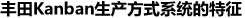 丰田Kanban生产方式系统的特征